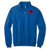 NuBlend ® 1/4 Zip Cadet Collar Sweatshirt Thumbnail