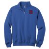 NuBlend ® 1/4 Zip Cadet Collar Sweatshirt Thumbnail