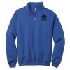 NuBlend ® 1/4 Zip Cadet Collar Sweatshirt Thumbnail