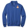 NuBlend ® 1/4 Zip Cadet Collar Sweatshirt Thumbnail