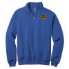 NuBlend ® 1/4 Zip Cadet Collar Sweatshirt Thumbnail