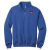 NuBlend ® 1/4 Zip Cadet Collar Sweatshirt Thumbnail