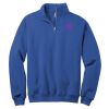 NuBlend ® 1/4 Zip Cadet Collar Sweatshirt Thumbnail