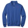 NuBlend ® 1/4 Zip Cadet Collar Sweatshirt Thumbnail