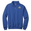 NuBlend ® 1/4 Zip Cadet Collar Sweatshirt Thumbnail
