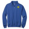 NuBlend ® 1/4 Zip Cadet Collar Sweatshirt Thumbnail