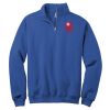 NuBlend ® 1/4 Zip Cadet Collar Sweatshirt Thumbnail