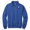 NuBlend ® 1/4 Zip Cadet Collar Sweatshirt Thumbnail