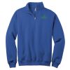 NuBlend ® 1/4 Zip Cadet Collar Sweatshirt Thumbnail