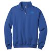 NuBlend ® 1/4 Zip Cadet Collar Sweatshirt Thumbnail