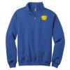 NuBlend ® 1/4 Zip Cadet Collar Sweatshirt Thumbnail