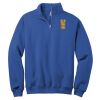 NuBlend ® 1/4 Zip Cadet Collar Sweatshirt Thumbnail
