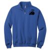 NuBlend ® 1/4 Zip Cadet Collar Sweatshirt Thumbnail