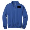 NuBlend ® 1/4 Zip Cadet Collar Sweatshirt Thumbnail