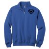 NuBlend ® 1/4 Zip Cadet Collar Sweatshirt Thumbnail