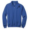 NuBlend ® 1/4 Zip Cadet Collar Sweatshirt Thumbnail