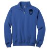 NuBlend ® 1/4 Zip Cadet Collar Sweatshirt Thumbnail