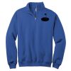 NuBlend ® 1/4 Zip Cadet Collar Sweatshirt Thumbnail
