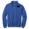 NuBlend ® 1/4 Zip Cadet Collar Sweatshirt Thumbnail