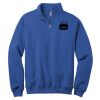 NuBlend ® 1/4 Zip Cadet Collar Sweatshirt Thumbnail