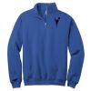 NuBlend ® 1/4 Zip Cadet Collar Sweatshirt Thumbnail