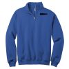 NuBlend ® 1/4 Zip Cadet Collar Sweatshirt Thumbnail