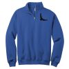 NuBlend ® 1/4 Zip Cadet Collar Sweatshirt Thumbnail