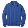 NuBlend ® 1/4 Zip Cadet Collar Sweatshirt Thumbnail