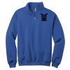 NuBlend ® 1/4 Zip Cadet Collar Sweatshirt Thumbnail