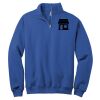 NuBlend ® 1/4 Zip Cadet Collar Sweatshirt Thumbnail