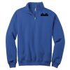 NuBlend ® 1/4 Zip Cadet Collar Sweatshirt Thumbnail