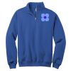 NuBlend ® 1/4 Zip Cadet Collar Sweatshirt Thumbnail