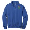 NuBlend ® 1/4 Zip Cadet Collar Sweatshirt Thumbnail