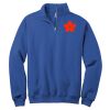 NuBlend ® 1/4 Zip Cadet Collar Sweatshirt Thumbnail