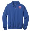 NuBlend ® 1/4 Zip Cadet Collar Sweatshirt Thumbnail