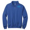 NuBlend ® 1/4 Zip Cadet Collar Sweatshirt Thumbnail