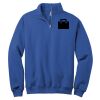 NuBlend ® 1/4 Zip Cadet Collar Sweatshirt Thumbnail