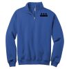 NuBlend ® 1/4 Zip Cadet Collar Sweatshirt Thumbnail