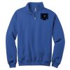 NuBlend ® 1/4 Zip Cadet Collar Sweatshirt Thumbnail