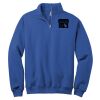 NuBlend ® 1/4 Zip Cadet Collar Sweatshirt Thumbnail