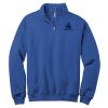 NuBlend ® 1/4 Zip Cadet Collar Sweatshirt Thumbnail