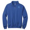NuBlend ® 1/4 Zip Cadet Collar Sweatshirt Thumbnail