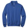 NuBlend ® 1/4 Zip Cadet Collar Sweatshirt Thumbnail