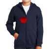 Youth Heavy Blend Full Zip Hooded Sweatshirt Thumbnail