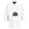 Eight Pearl Button Chef Coat with Thermometer Pocket Thumbnail