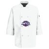 Eight Pearl Button Chef Coat with Thermometer Pocket Thumbnail