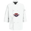 Eight Pearl Button Chef Coat with Thermometer Pocket Thumbnail