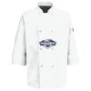 Button Chef Coat with Thermometer Pocket Thumbnail