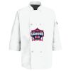 Eight Pearl Button Chef Coat with Thermometer Pocket Thumbnail