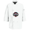 Button Chef Coat with Thermometer Pocket Thumbnail